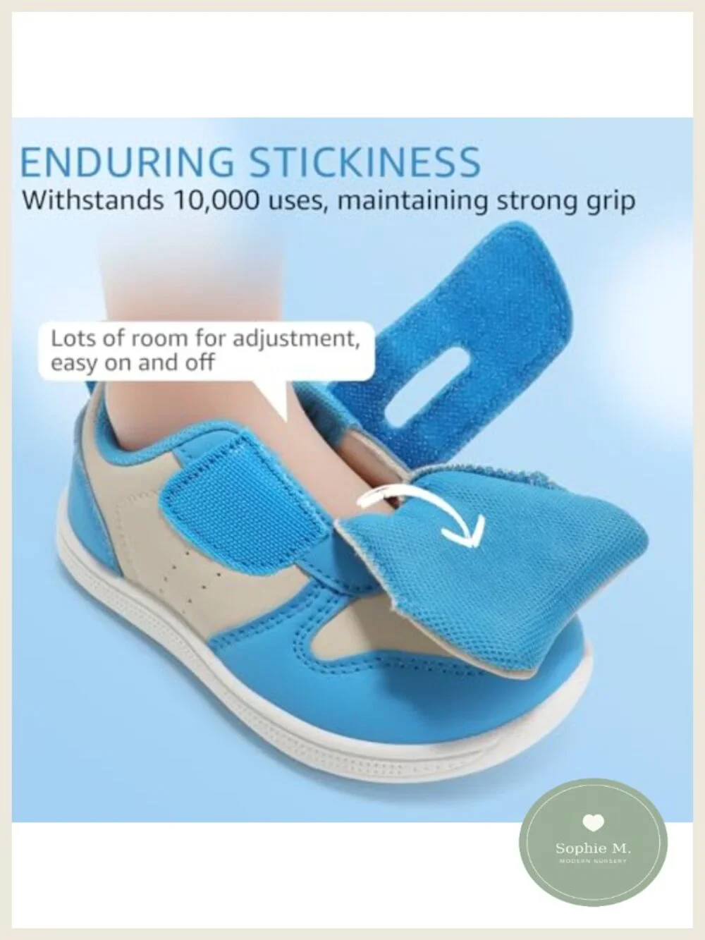 Toddler Barefoot Sneakers Wide Toe Box Leather Hook Loop Flexible Non-Slip